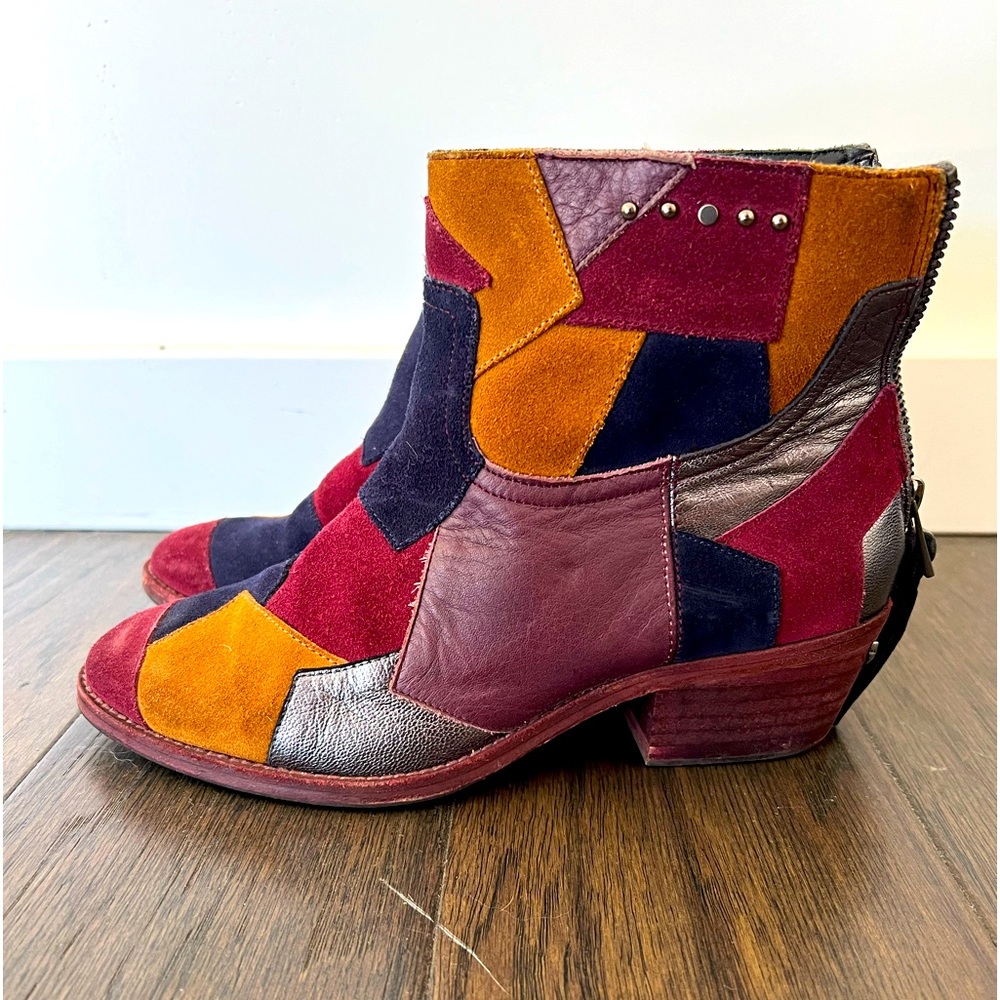 Zadig & Voltaire Teddy Patch ankle Boots